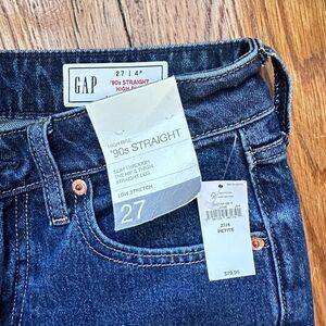 GAP Dark Wash '90s Straight Jeans